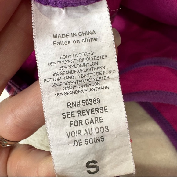 Jockey Pink and Purple Space Dye Sports Bra - Picture 11 of 12